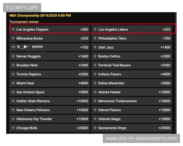 最新赔率：谁有可能夺冠？
