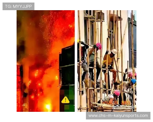 风大工人晃晃悠悠，网友看呆了，大风吹工间操